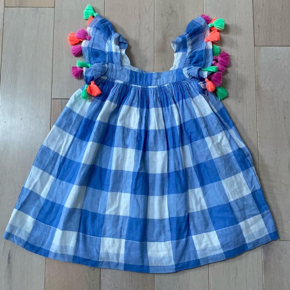 Nellystella chloe dress white blue